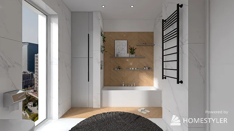 MasterBathroom 3d design renderings