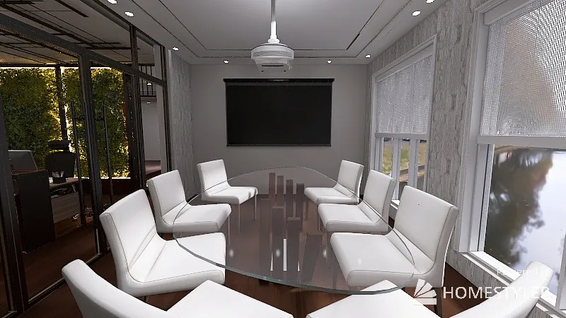 Conference Room 3d design renderings