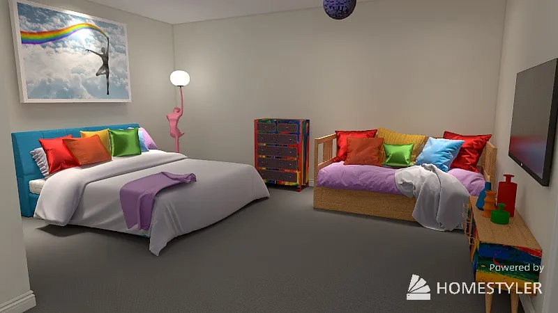 Bedroom 3d design renderings