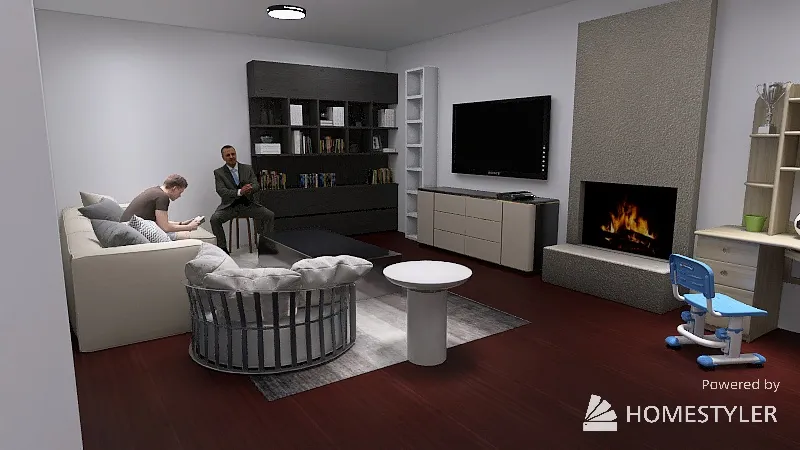 LivingRoom 3d design renderings