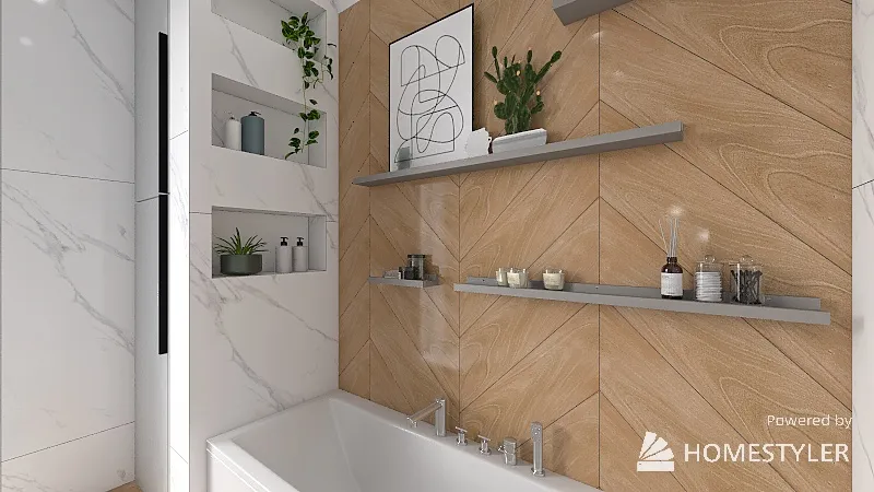 MasterBathroom 3d design renderings