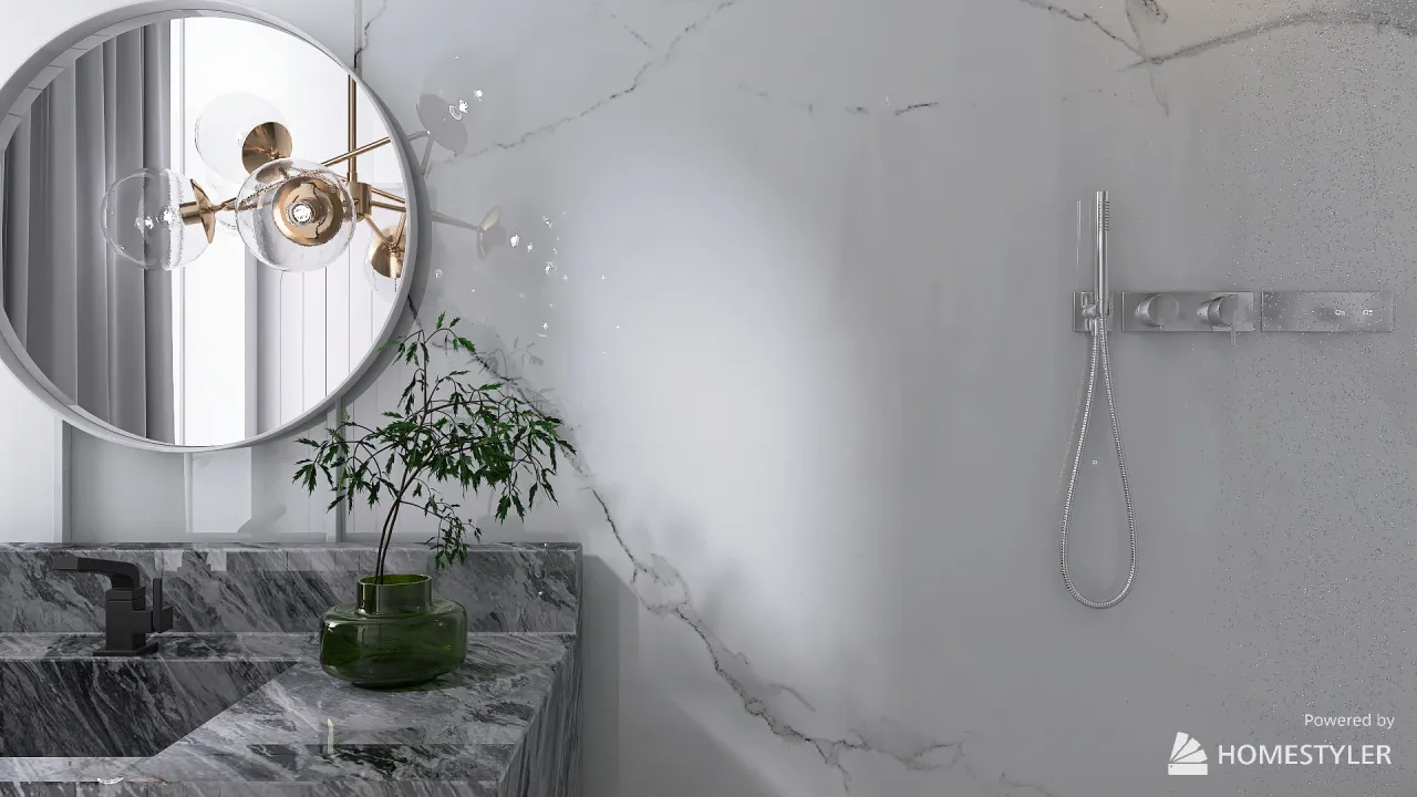 SecondBathroom 3d design renderings