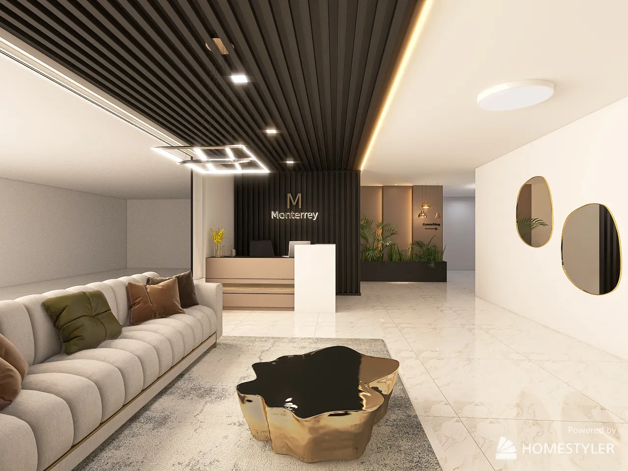 EDIFICIO MONTERREY 3d design renderings