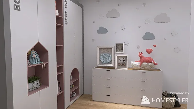 KidsRoom 3d design renderings