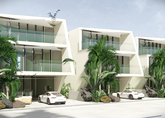 Villa Coumpound in Oman Design Rendering