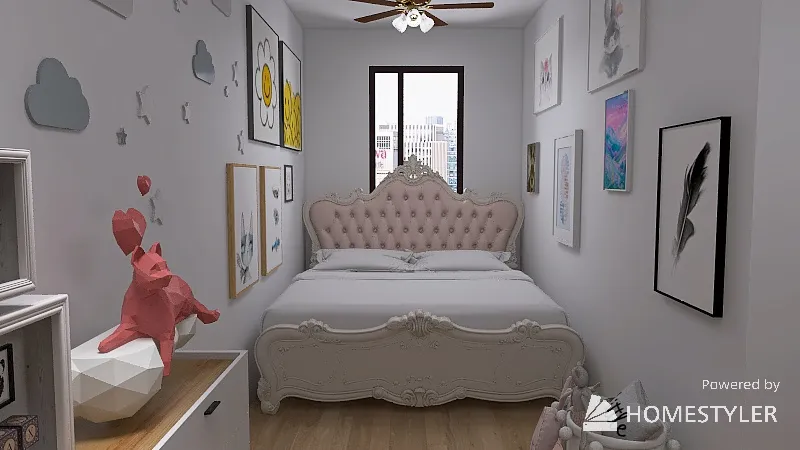 KidsRoom 3d design renderings