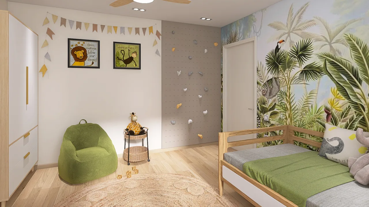 KidsRoom 3d design renderings