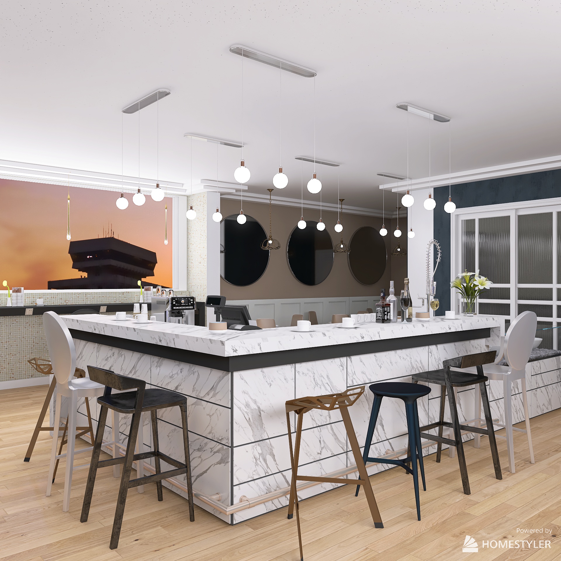 Coffee Bar design ideas & pictures (230 sqm)-Homestyler