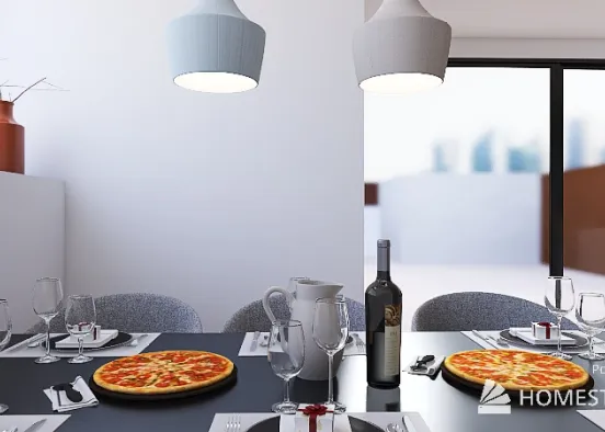 De Pizzafabriek - Keuken centraal Snackbar_copy_copy Design Rendering