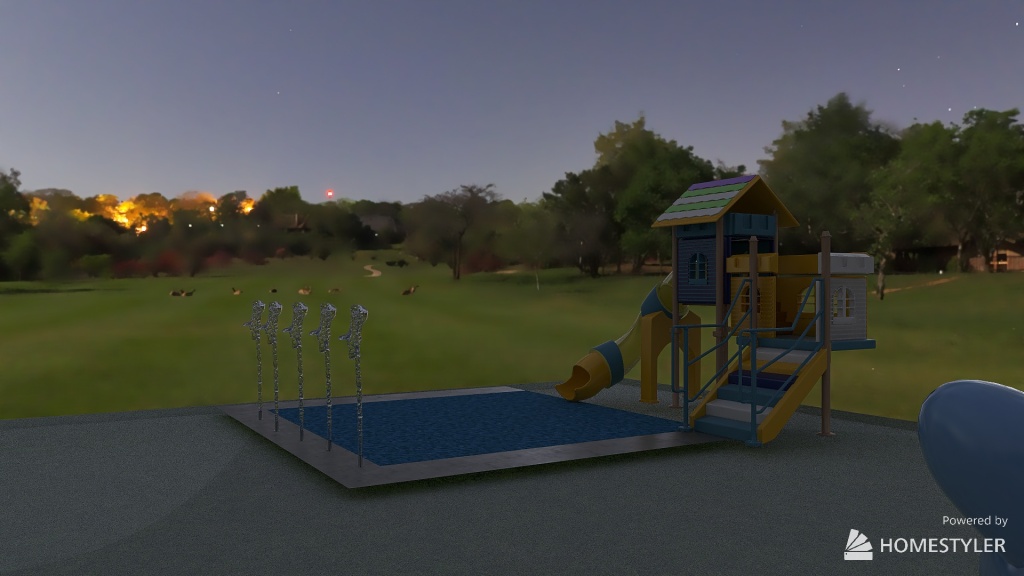 Amusement Park! 3d design renderings
