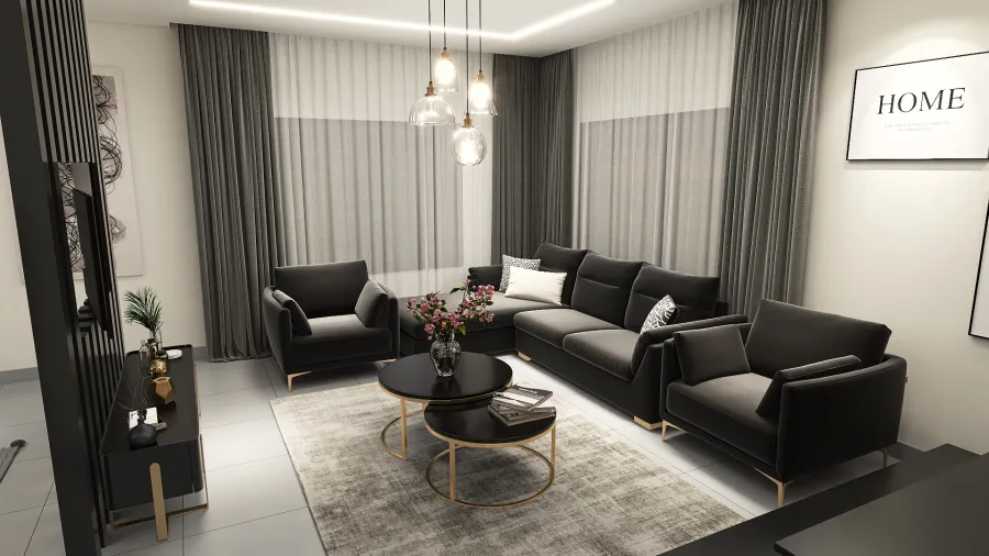 Black House 3d design renderings