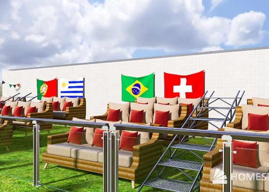 FIFA World Cup Field Design Rendering