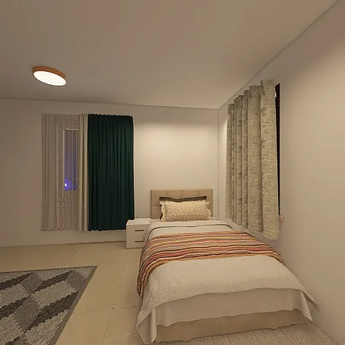 ML Bedroom 3d design renderings