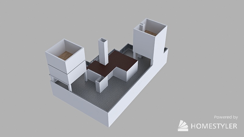 Project Καλλιθέα χωρις  γεισο 3d design renderings