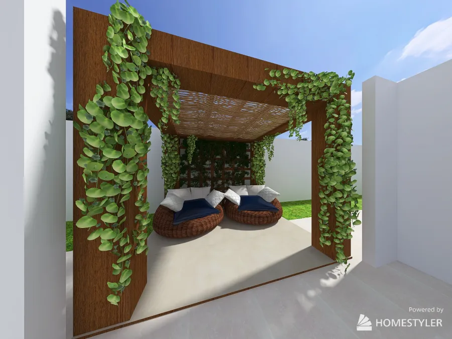 Proposta de design de interiores - Priscila Macedo 3d design renderings