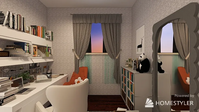Dormroom design 3d design renderings