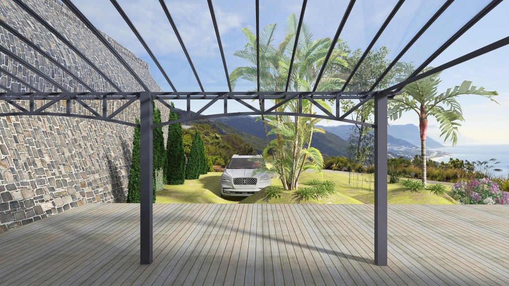 La casa Due Campi 3d design renderings