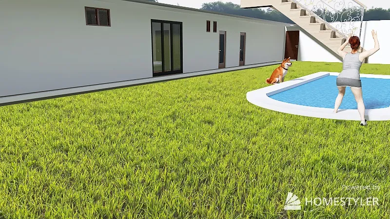 SANDRA TOMICKI HOUSE 3d design renderings