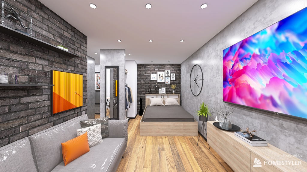 Апартаменты для аренды 3d design renderings