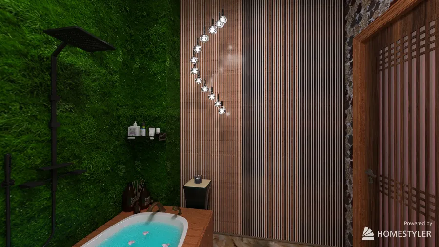 1st floor Bathroom 3d design renderings