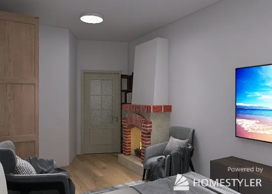Apartment in an old building Design Rendering