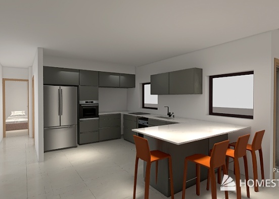 Copy of rotem kitchen opt 3 Design Rendering