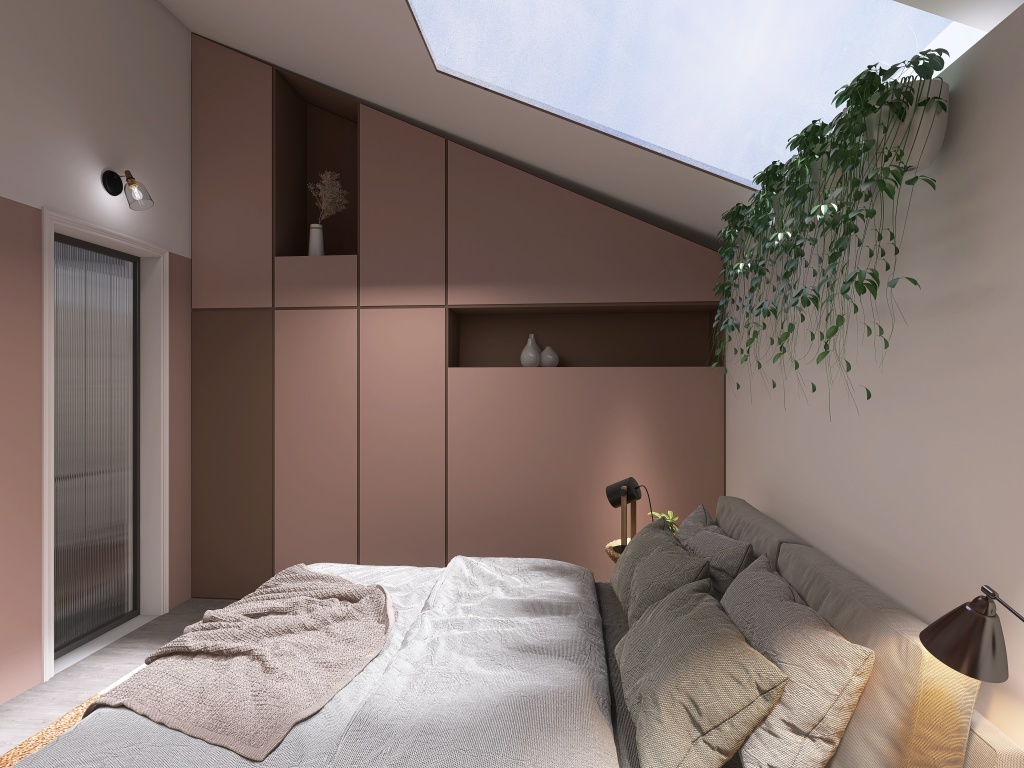 La casa Due Campi 3d design renderings