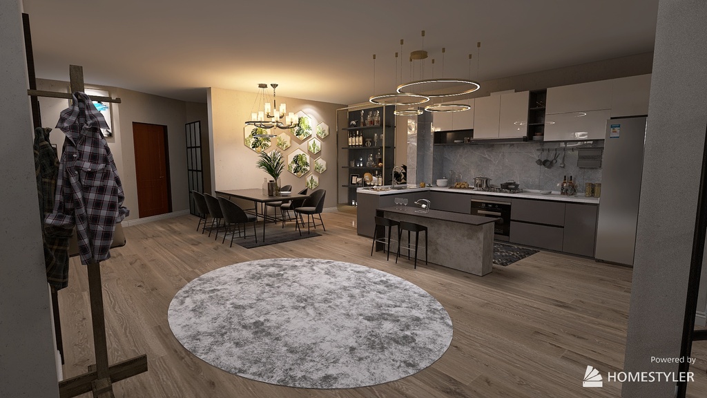 2 Story Family Home 3d design renderings