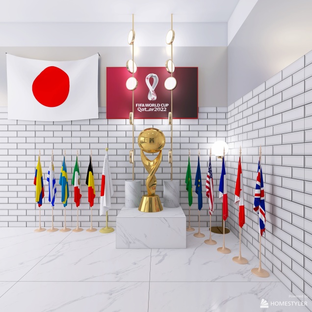 Football/Soccer team locker room (Japan)