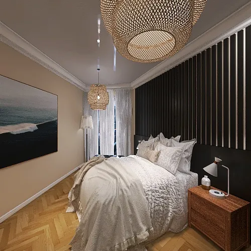 MasterBedroom 3d design renderings