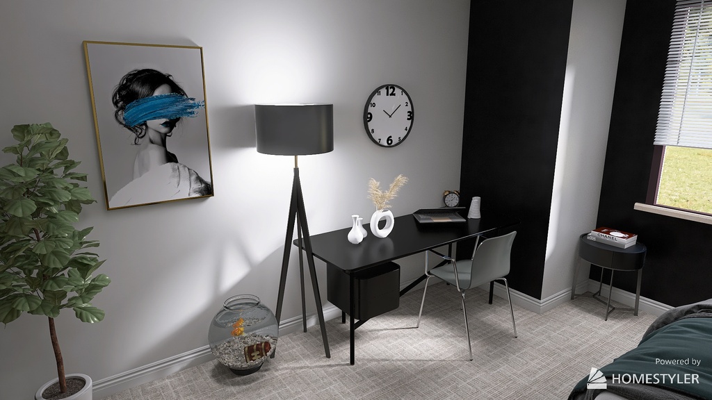 Master Bedroom 3d design renderings
