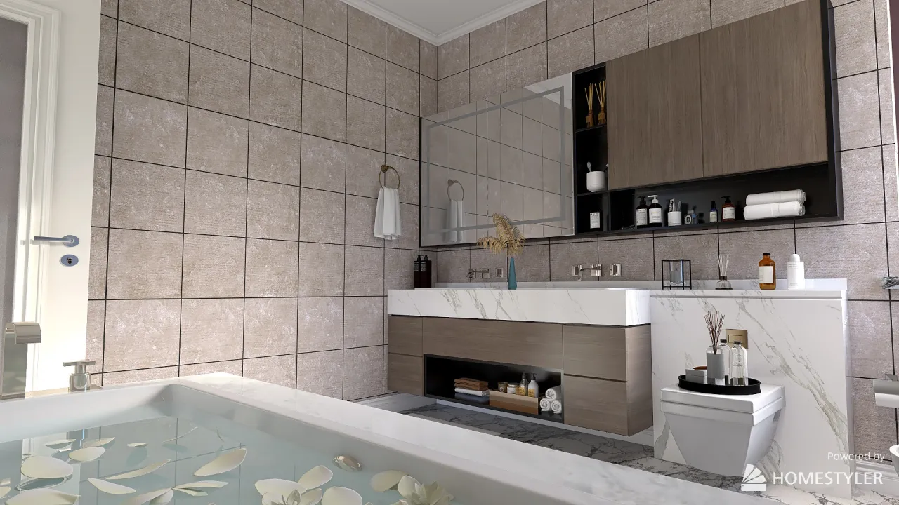 Bathroom 3d design renderings