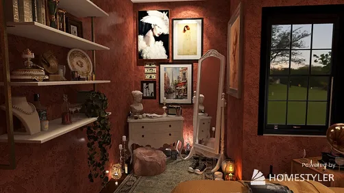 vintage rose bedroom!