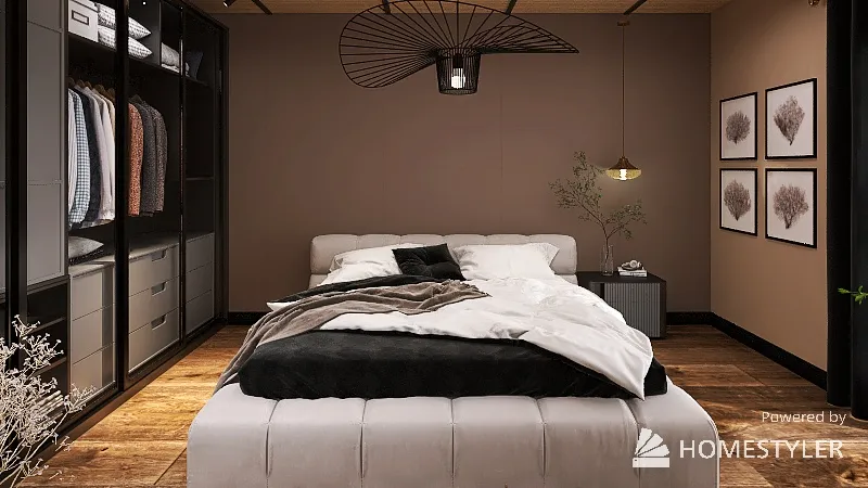 Bedroom 3d design renderings