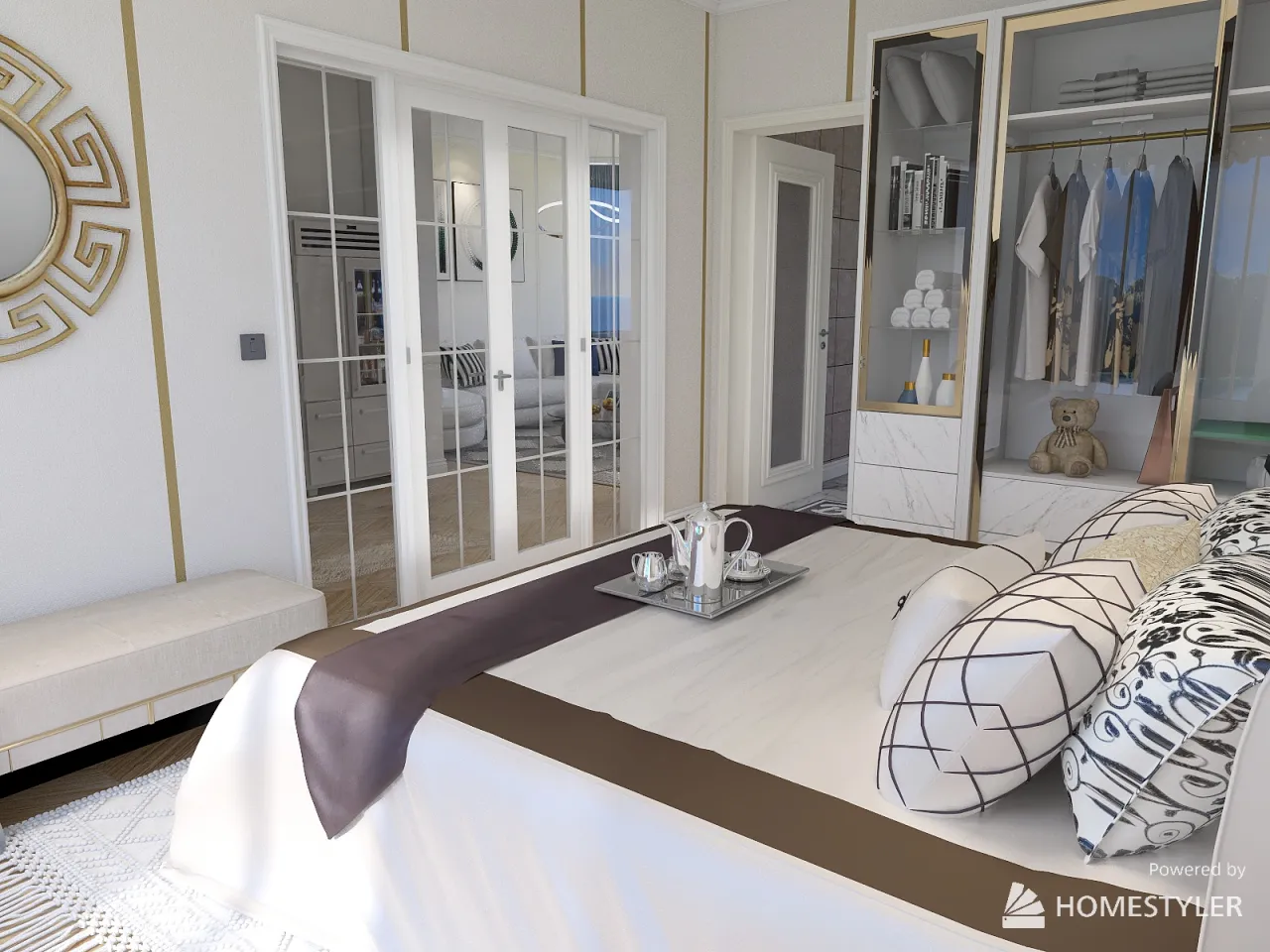 MasterBedroom 3d design renderings