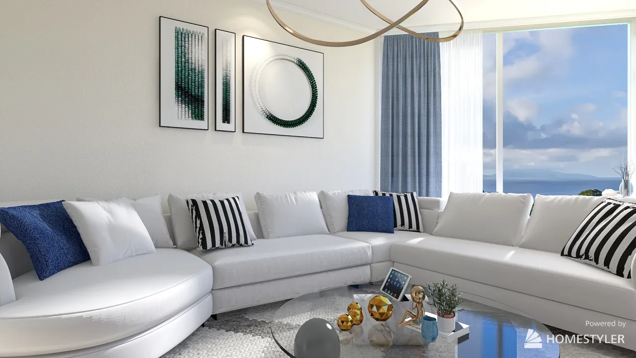 LivingDiningRoom 3d design renderings