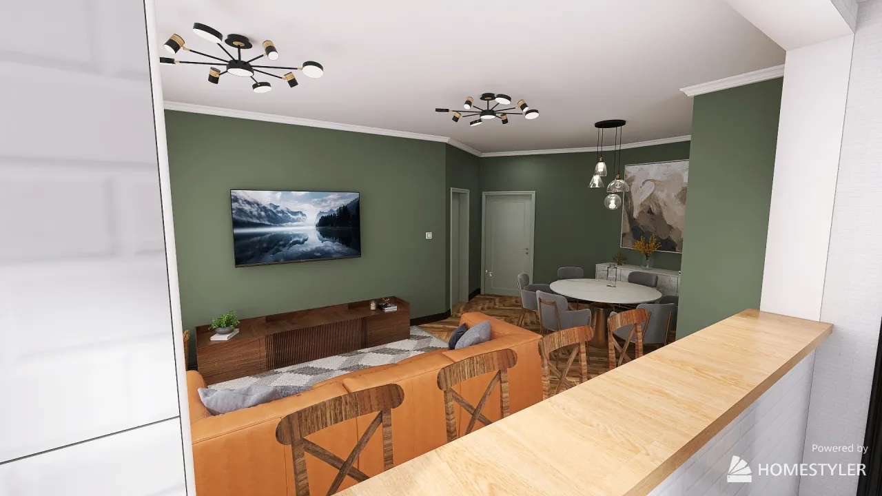 Kitchen 3d design renderings