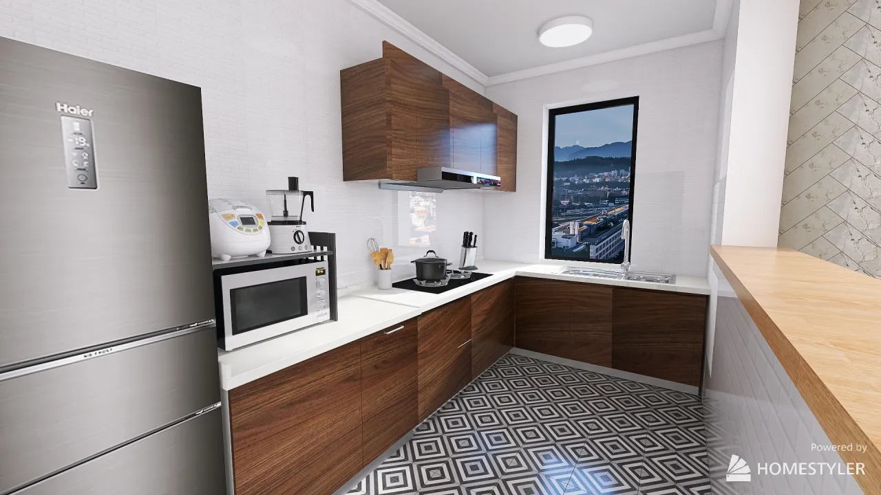 Kitchen 3d design renderings