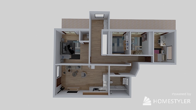 Casa tieta 3d design renderings