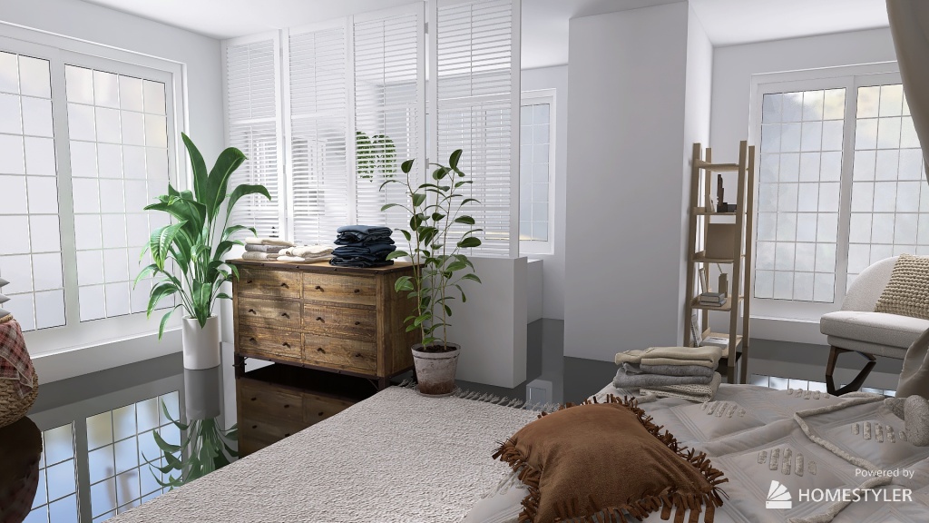modern 2 bedroom home 3d design renderings