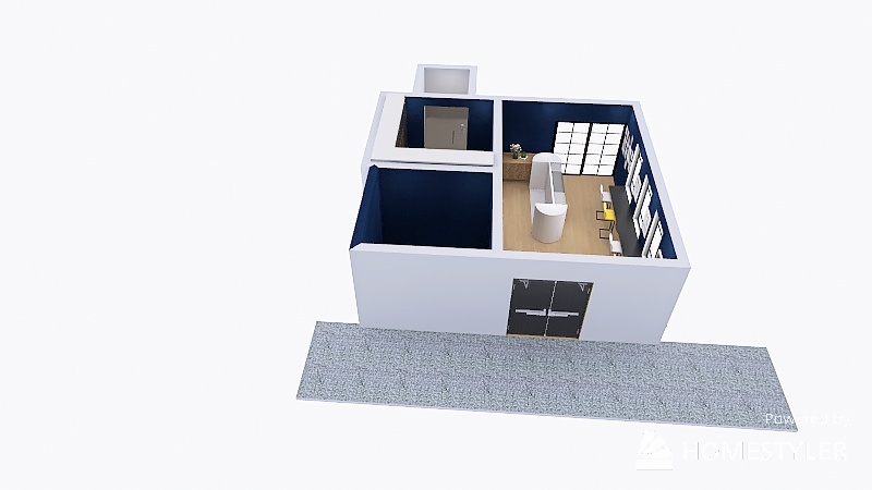 Small Scale Commercial Building 3d design picture 78.7