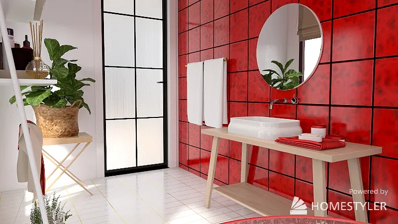 Red House 3d design renderings