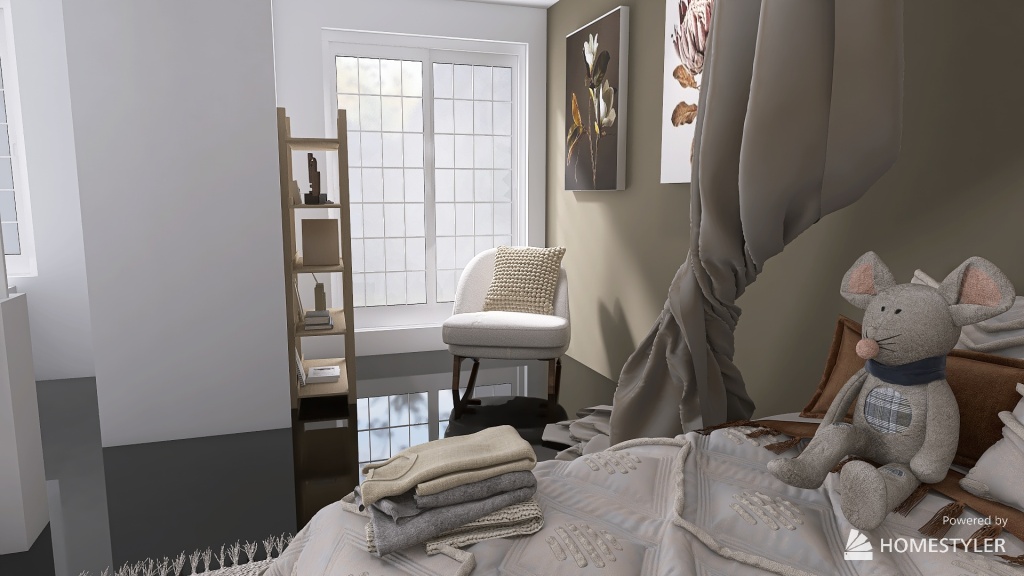 modern 2 bedroom home 3d design renderings