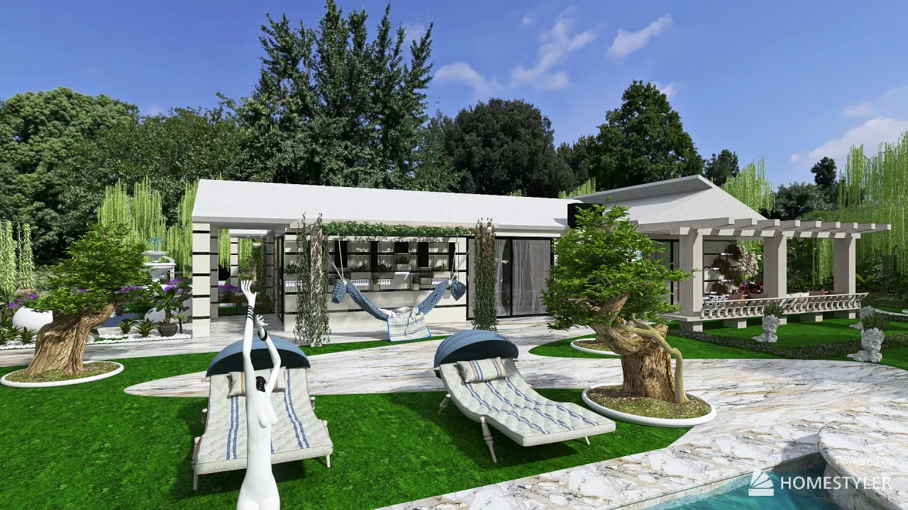 villa righi 3d design renderings