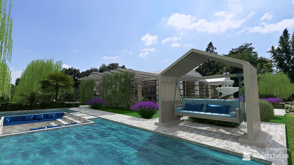 villa righi 3d design renderings