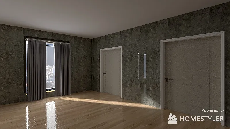 Квартира 3-х комнатная 3d design renderings