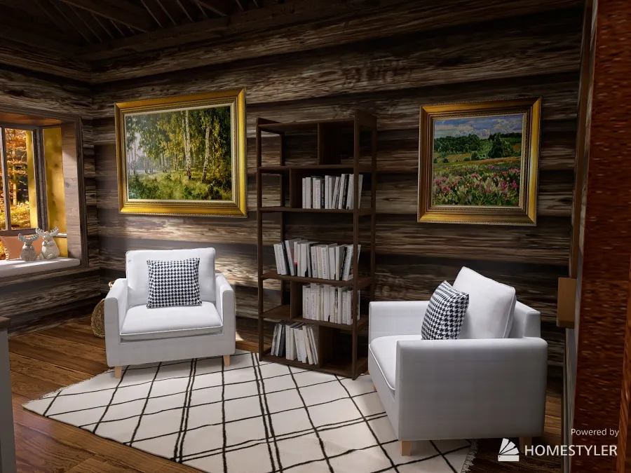 Cottage Core Additional Living Space 3d design renderings
