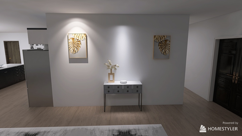 Living and Dining Room1 3d design renderings