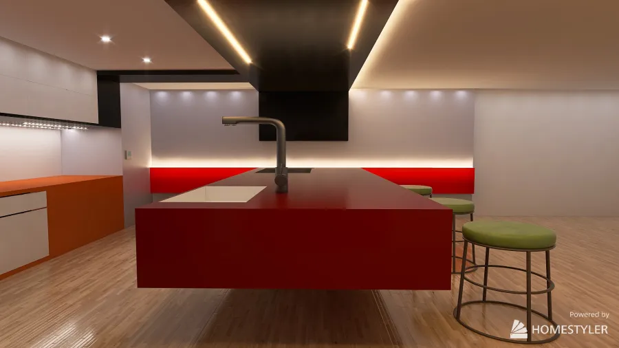 Diseño de cocina buhaus 3d design renderings