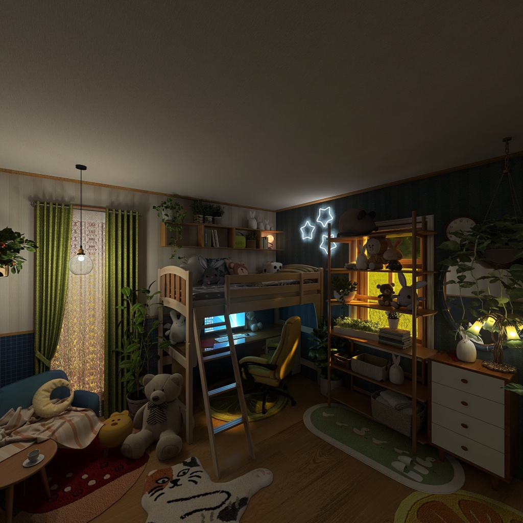 bedroom project 3d design renderings